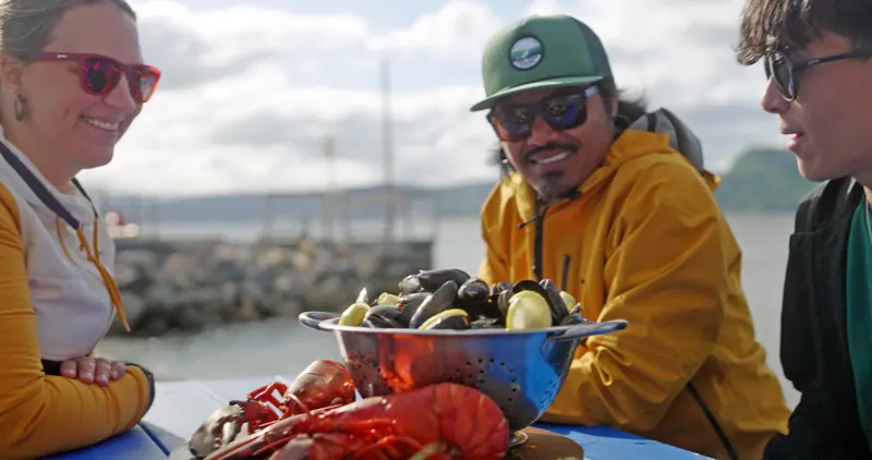 Waterfront lobster and steamed mussel boil in Corner Brook