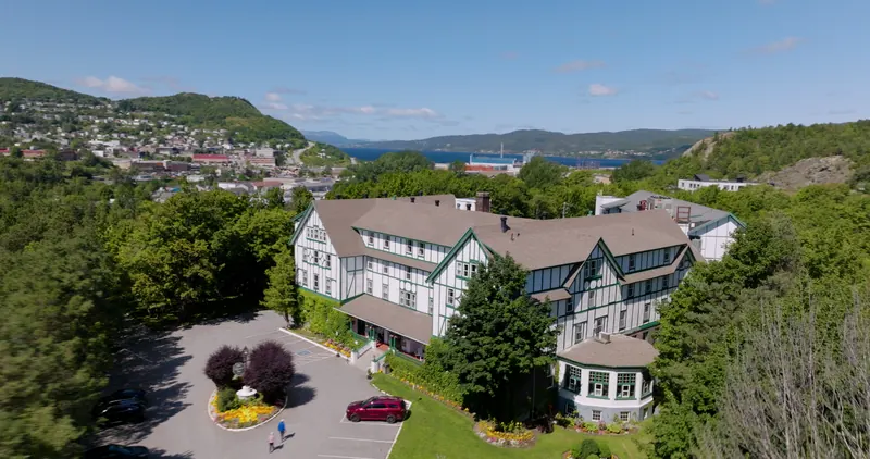 Historic Glynmill Inn overlooking Corner Brook