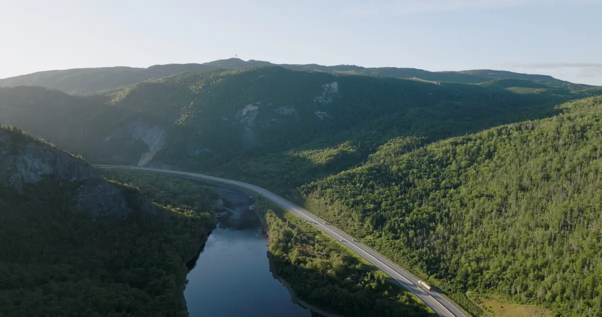 Humber Valley river and mountain corridor